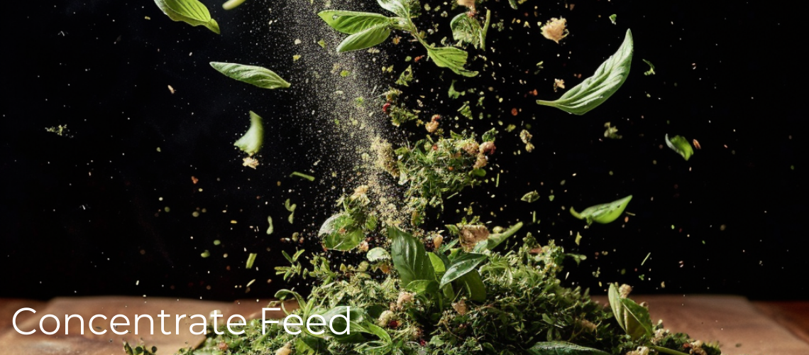 Concentrate feed
