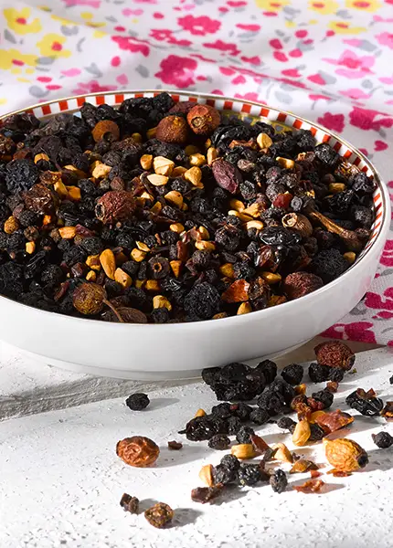 Futter für Pferde, Beerenmischung, Ergänzungsfutter