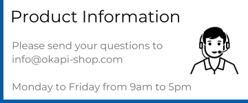 Product information - questions to info@okapi-shop.com